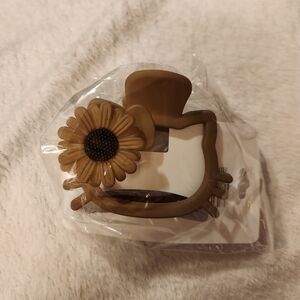 Cute Kitty Flower Hair Clip